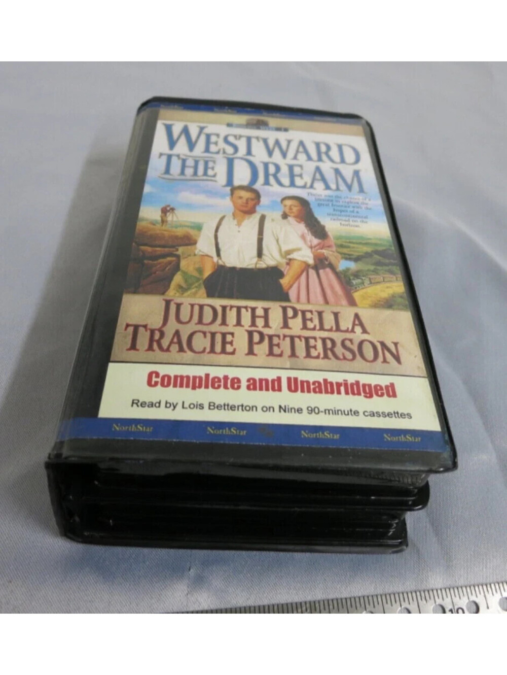 Westward the Dream Judith Pella Tracie Peterson 9-90 minute cassettes